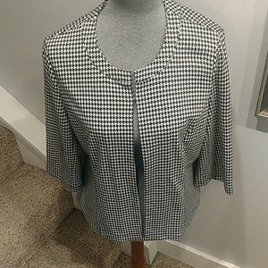 Kim Rogers Jackets & Coats - Kim Rodgers PXL Hounds Tooth Jacket Kim Rogers Jackets & Coats - Kim Rodgers PXL Hounds Tooth Jacket